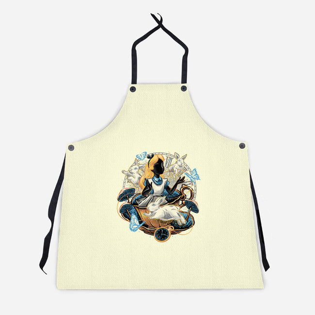 Enchanting Wonderland-Unisex-Kitchen-Apron-glitchygorilla