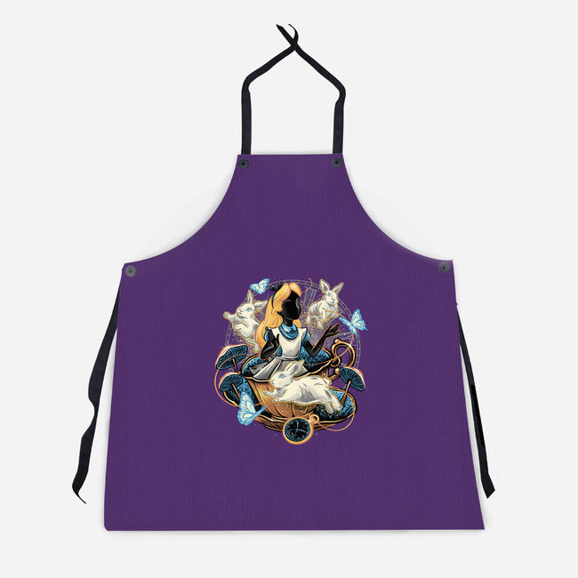 Enchanting Wonderland-Unisex-Kitchen-Apron-glitchygorilla