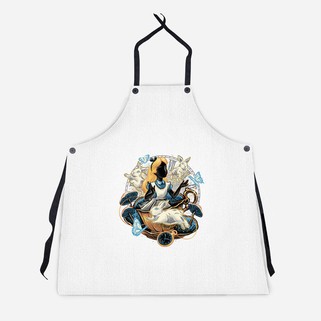 Enchanting Wonderland-Unisex-Kitchen-Apron-glitchygorilla
