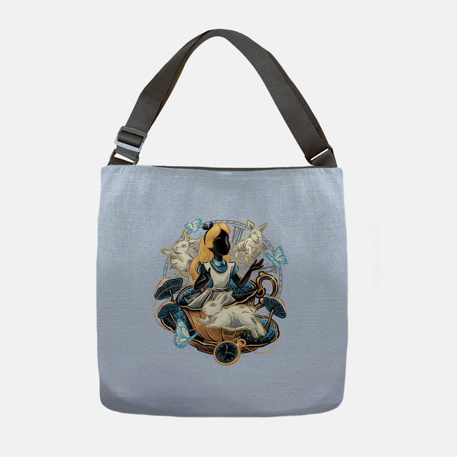 Enchanting Wonderland-None-Adjustable Tote-Bag-glitchygorilla