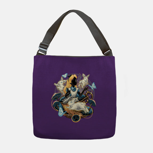 Enchanting Wonderland-None-Adjustable Tote-Bag-glitchygorilla