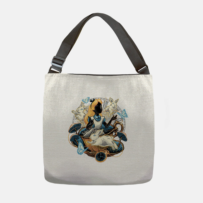 Enchanting Wonderland-None-Adjustable Tote-Bag-glitchygorilla