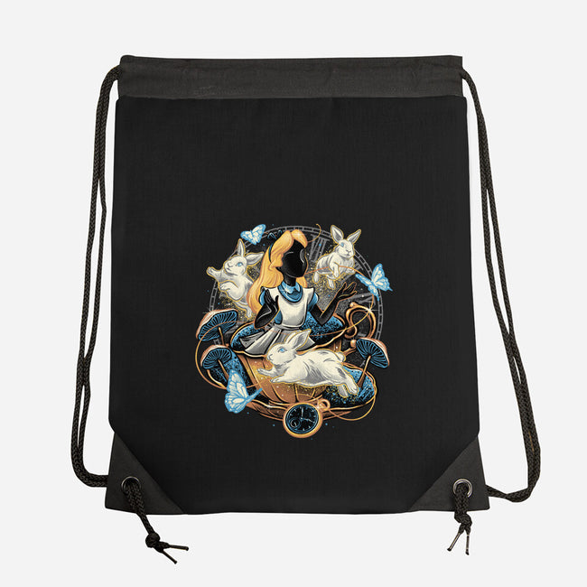 Enchanting Wonderland-None-Drawstring-Bag-glitchygorilla