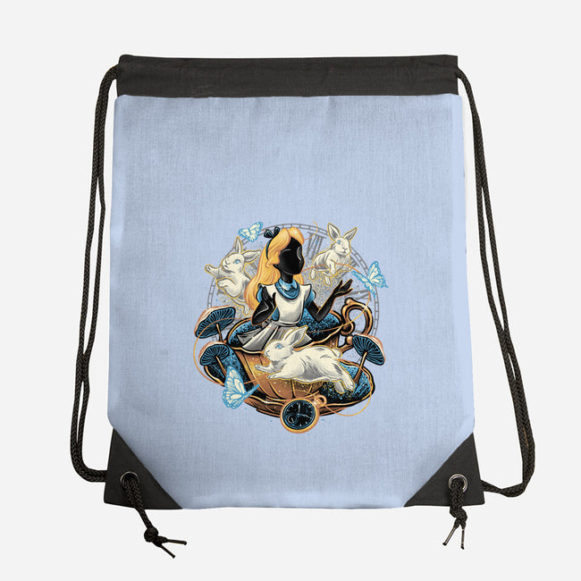Enchanting Wonderland-None-Drawstring-Bag-glitchygorilla