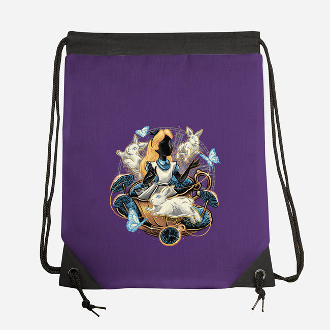 Enchanting Wonderland-None-Drawstring-Bag-glitchygorilla