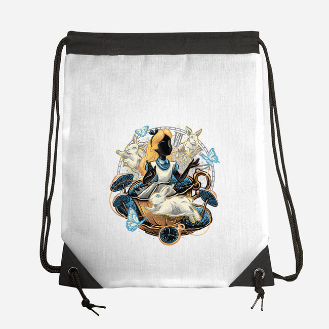 Enchanting Wonderland-None-Drawstring-Bag-glitchygorilla