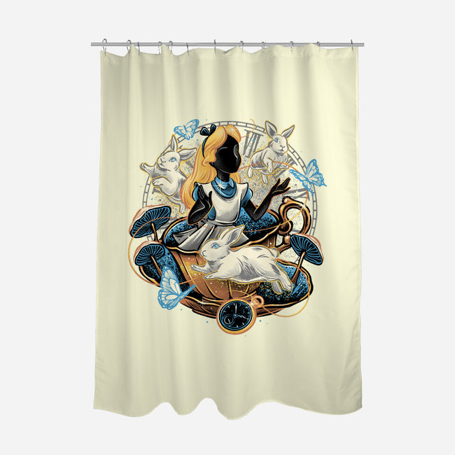 Enchanting Wonderland-None-Polyester-Shower Curtain-glitchygorilla