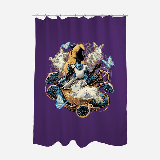Enchanting Wonderland-None-Polyester-Shower Curtain-glitchygorilla