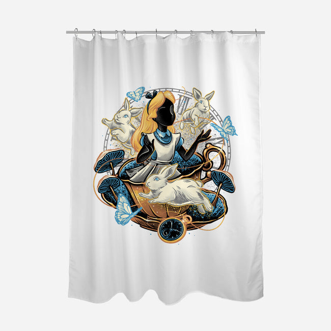 Enchanting Wonderland-None-Polyester-Shower Curtain-glitchygorilla