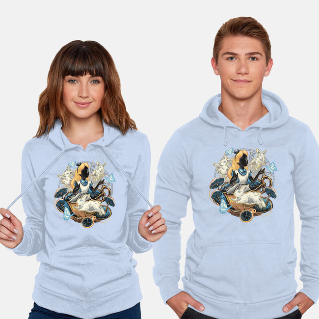 Enchanting Wonderland-Unisex-Pullover-Sweatshirt-glitchygorilla