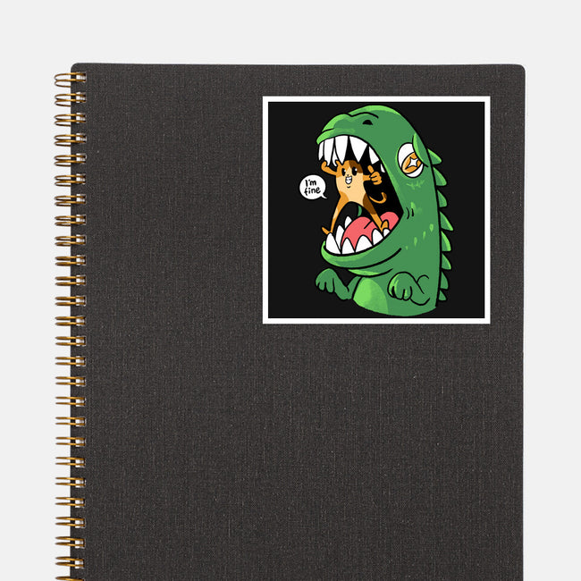 Zero Fear Cat-None-Glossy-Sticker-spoilerinc