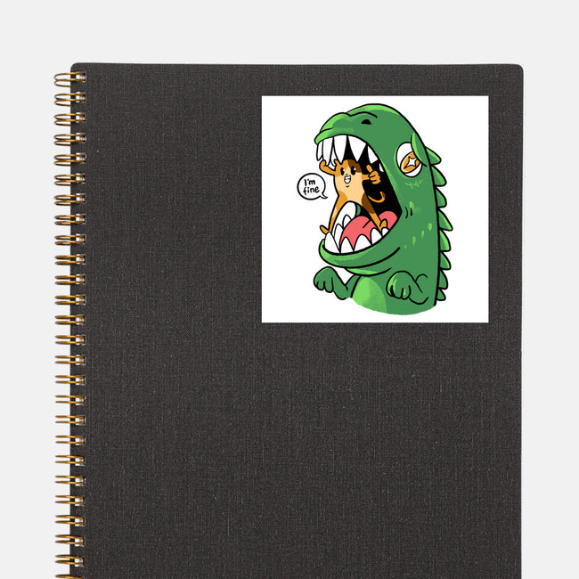 Zero Fear Cat-None-Glossy-Sticker-spoilerinc