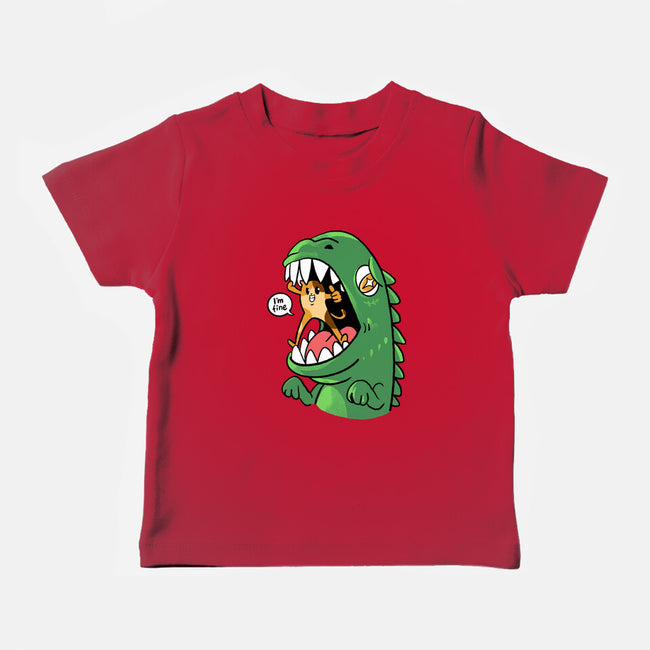 Zero Fear Cat-Baby-Basic-Tee-spoilerinc