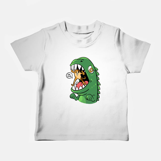Zero Fear Cat-Baby-Basic-Tee-spoilerinc