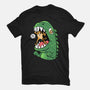 Zero Fear Cat-Womens-Fitted-Tee-spoilerinc