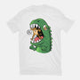 Zero Fear Cat-Womens-Fitted-Tee-spoilerinc