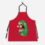 Zero Fear Cat-Unisex-Kitchen-Apron-spoilerinc