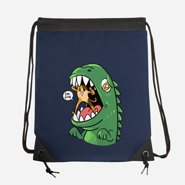 Zero Fear Cat-None-Drawstring-Bag-spoilerinc