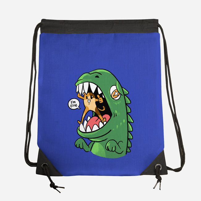 Zero Fear Cat-None-Drawstring-Bag-spoilerinc