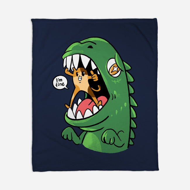 Zero Fear Cat-None-Fleece-Blanket-spoilerinc