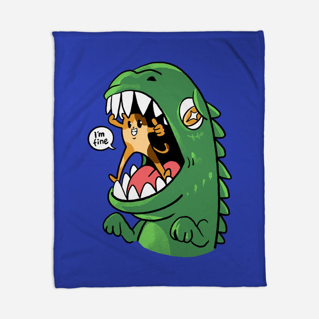 Zero Fear Cat-None-Fleece-Blanket-spoilerinc