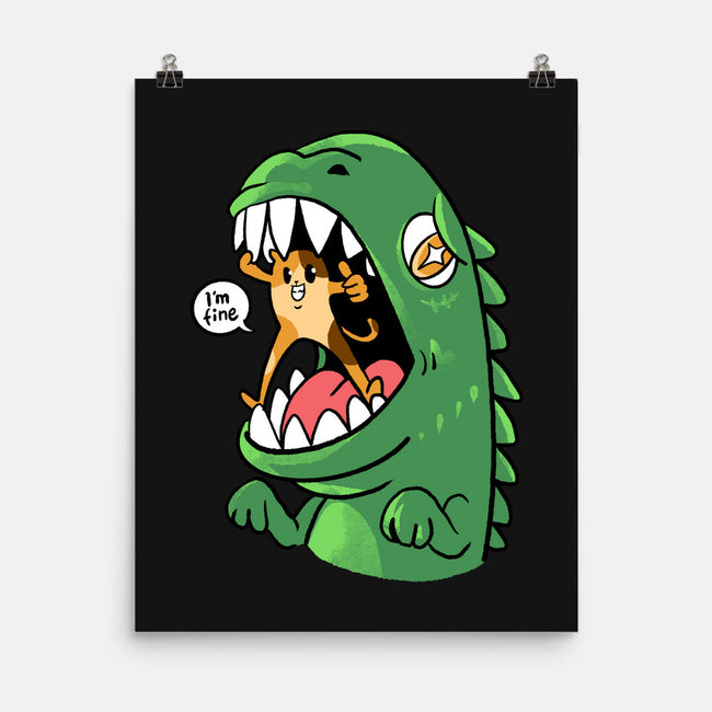 Zero Fear Cat-None-Matte-Poster-spoilerinc