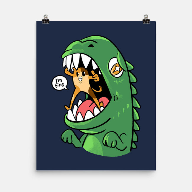 Zero Fear Cat-None-Matte-Poster-spoilerinc