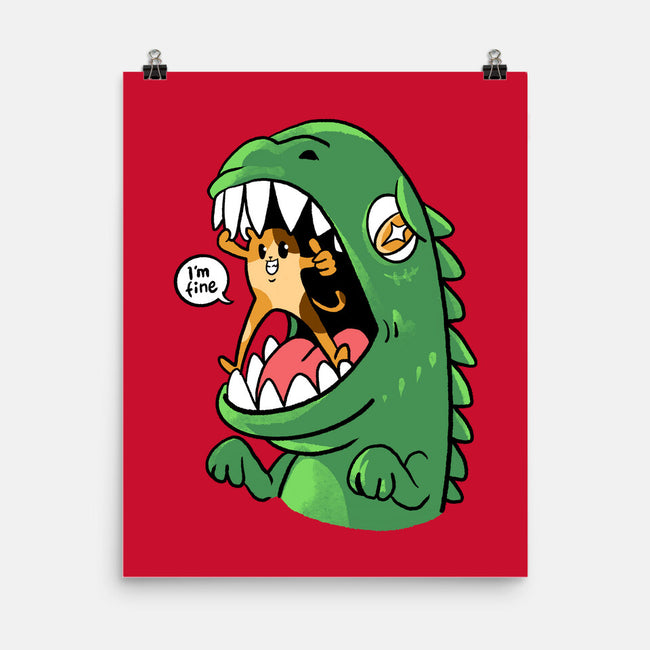 Zero Fear Cat-None-Matte-Poster-spoilerinc