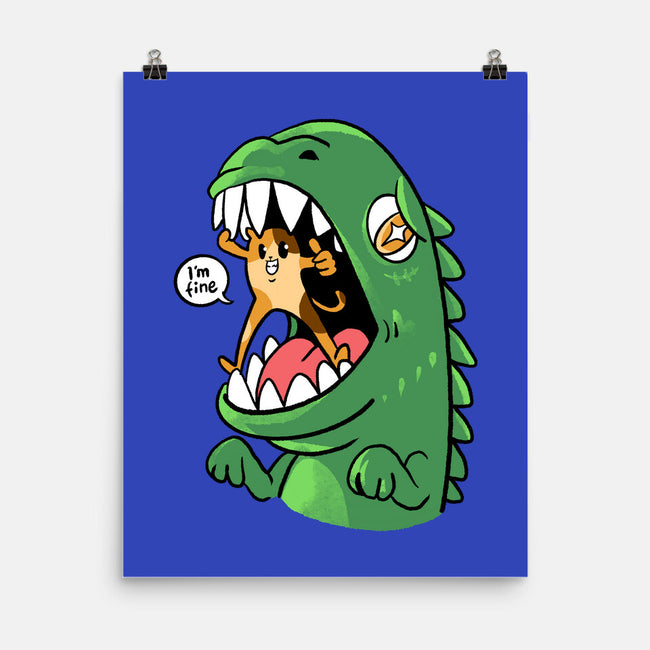 Zero Fear Cat-None-Matte-Poster-spoilerinc