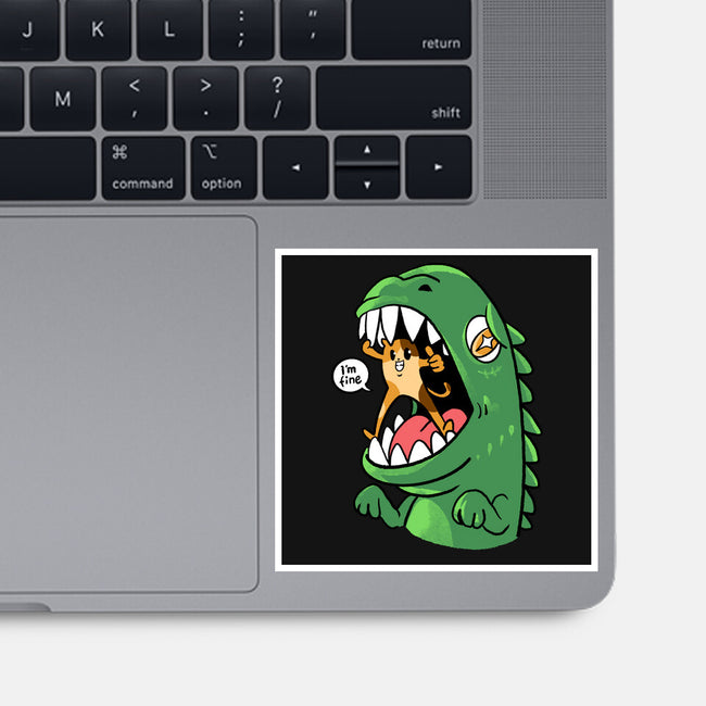 Zero Fear Cat-None-Glossy-Sticker-spoilerinc