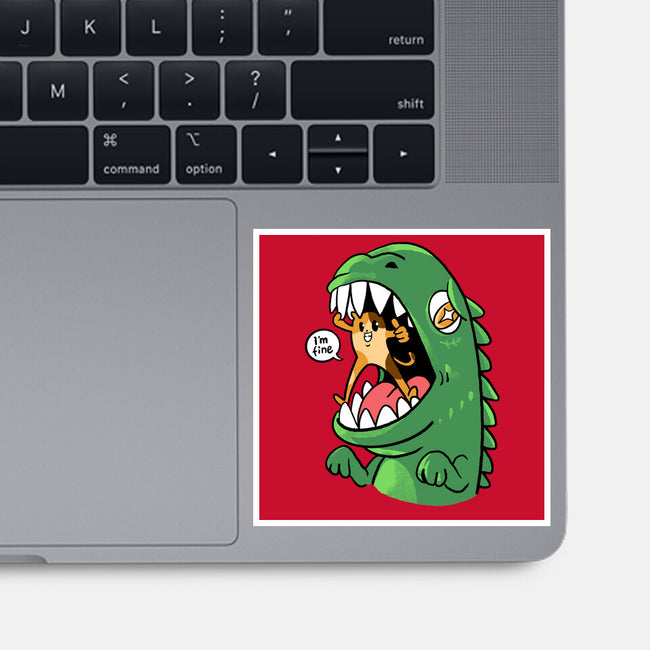 Zero Fear Cat-None-Glossy-Sticker-spoilerinc