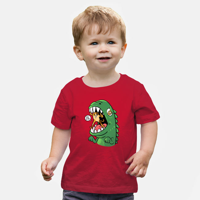 Zero Fear Cat-Baby-Basic-Tee-spoilerinc