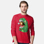 Zero Fear Cat-Mens-Long Sleeved-Tee-spoilerinc
