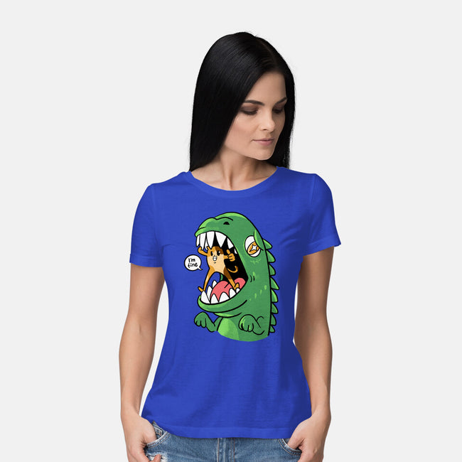 Zero Fear Cat-Womens-Basic-Tee-spoilerinc
