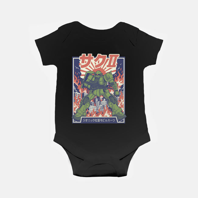 Zaku II-Baby-Basic-Onesie-Betmac