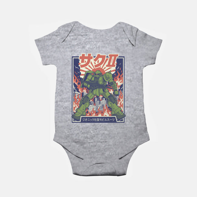 Zaku II-Baby-Basic-Onesie-Betmac