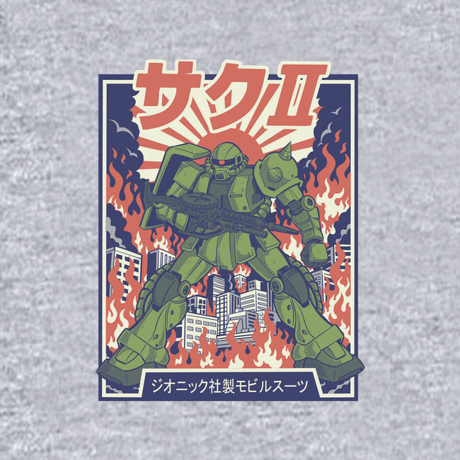 Zaku II-Womens-V-Neck-Tee-Betmac