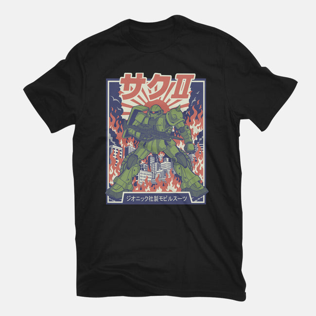 Zaku II-Womens-Fitted-Tee-Betmac