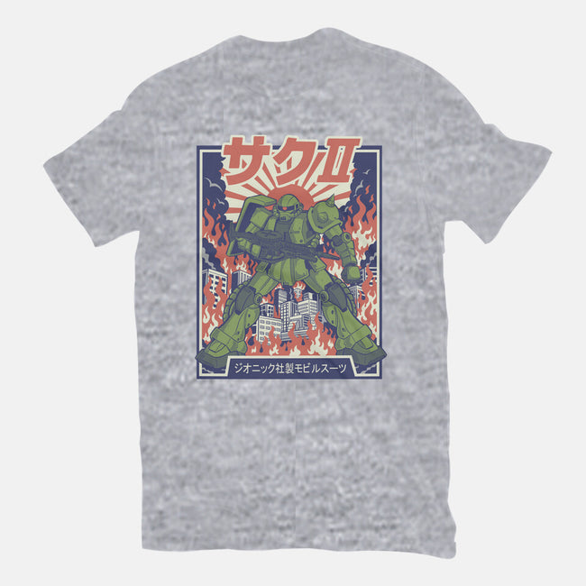 Zaku II-Womens-Fitted-Tee-Betmac