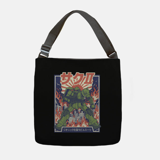 Zaku II-None-Adjustable Tote-Bag-Betmac