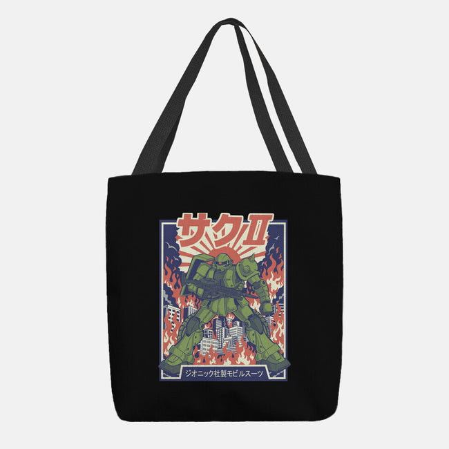 Zaku II-None-Basic Tote-Bag-Betmac