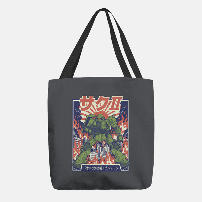 Zaku II-None-Basic Tote-Bag-Betmac