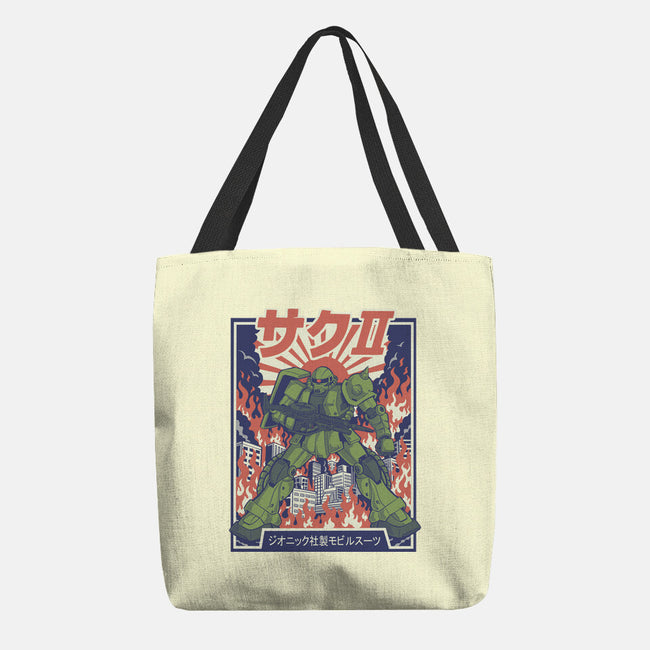 Zaku II-None-Basic Tote-Bag-Betmac