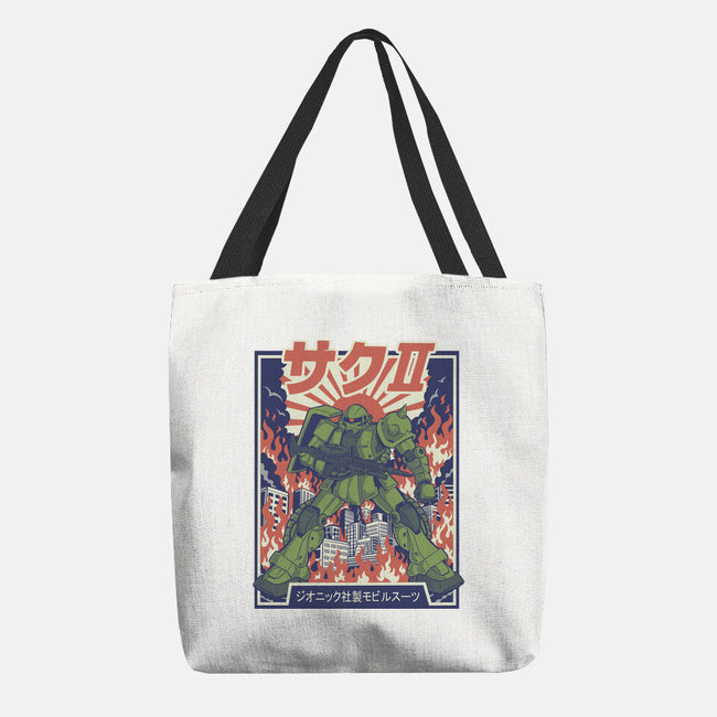 Zaku II-None-Basic Tote-Bag-Betmac