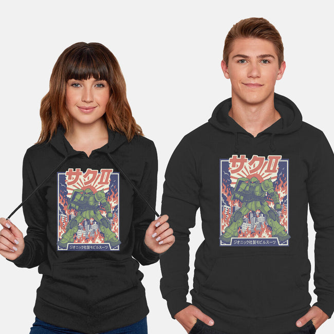 Zaku II-Unisex-Pullover-Sweatshirt-Betmac
