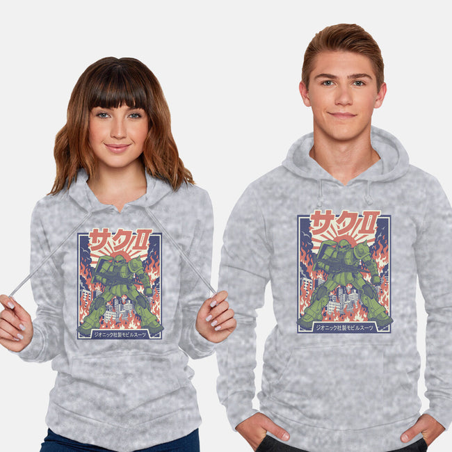 Zaku II-Unisex-Pullover-Sweatshirt-Betmac