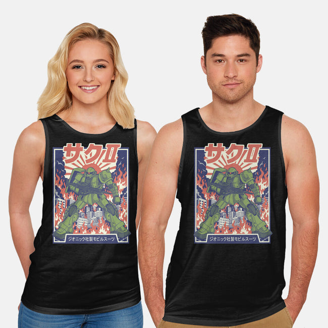 Zaku II-Unisex-Basic-Tank-Betmac