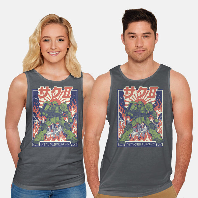 Zaku II-Unisex-Basic-Tank-Betmac