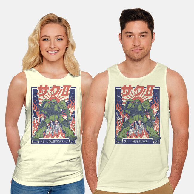Zaku II-Unisex-Basic-Tank-Betmac