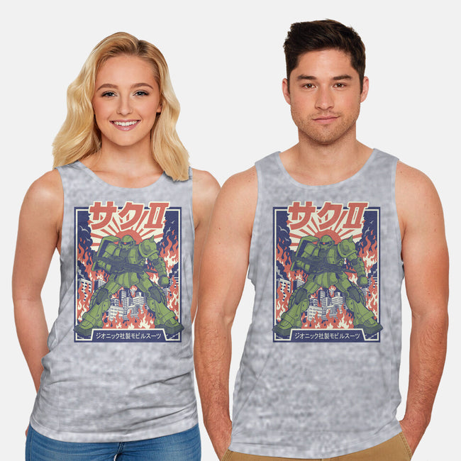 Zaku II-Unisex-Basic-Tank-Betmac